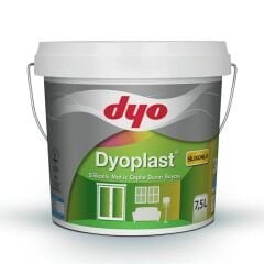 Dyo Dyoplast Silikonlu Mat İç Cephe Duvar Boyası 7,5Lt #Tüm Renkler#