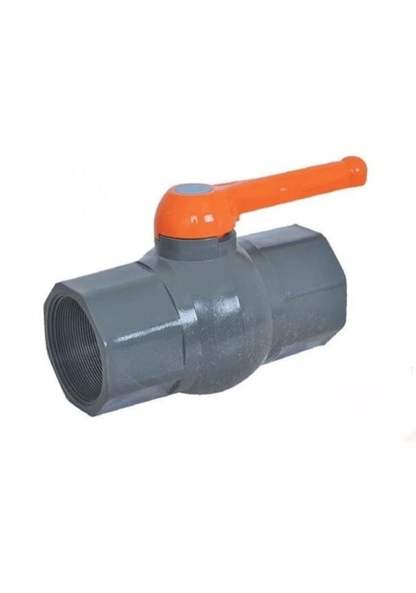 75’Lik Pvc Küresel Vana 21/2” Plastik Vana