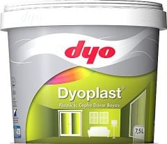 Dyo Dyoplast Plastik İç Cephe Duvar Boyası 7,5 Lt #Tüm Renkler#