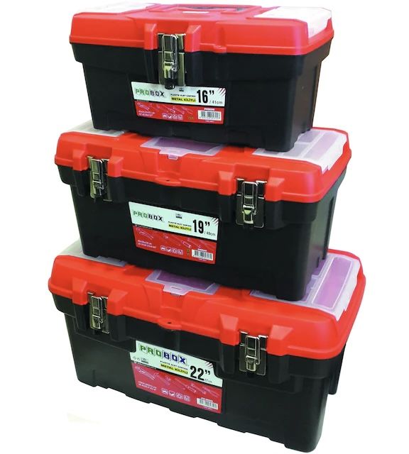 Probox Metal Kilitli Plastik Takım Çantası 13''