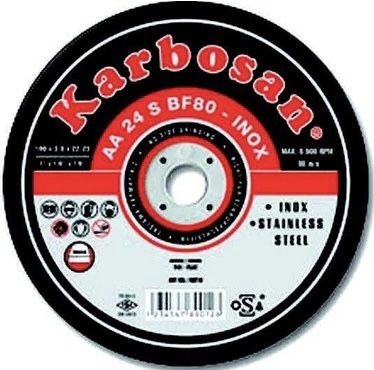 Karbosan 115mm Metal İnox Kesme Diski Karbosan İnox Kesici Taş
