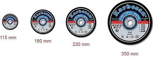 Karbosan 230mm Metal Kesme Diski Karbosan Kesici Taş