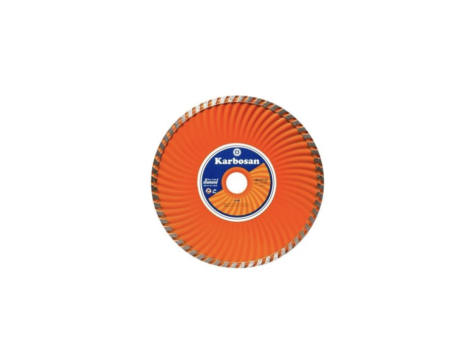Karbosan 115mm Turbo Kanallı Elmas Kesici Disk Karbosan 115mm Mermer Kesici