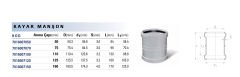 Fıratboru Pvc Dublex 50x50 Atık Su Kayar Manşon 50’Lilik Kayarmanşon