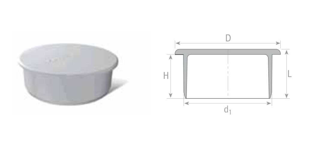 Fıratboru Pvc 110x110 Körtapa 110’Luk Kapak