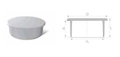 Fıratboru Pvc 110x110 Körtapa 110’Luk Kapak