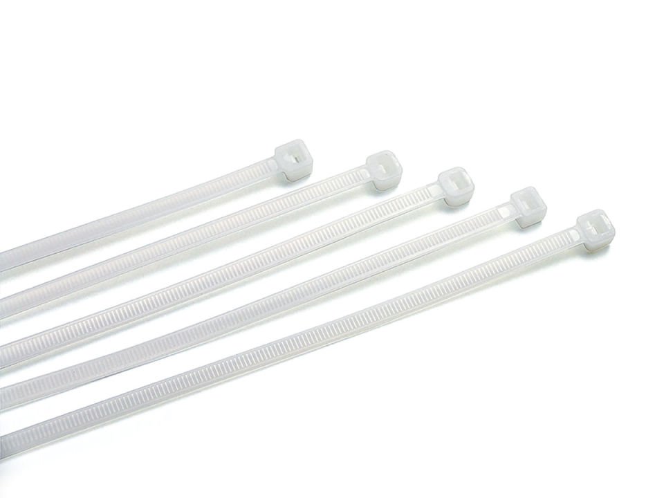 Beyaz Kablo Bağı 3.6x300 Mm Cırt Kelepçe