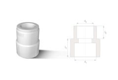 Fıratboru Pprc 25x20 Mm  Redüksiyon 25x20 Yapışma Redüksiyon