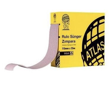 Rulo Sünger Zımpara 115mm x 25m 180 Kum