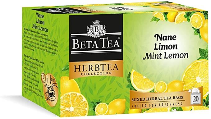 Beta Herbtea Collection Nane-Limon 20x2 Gr