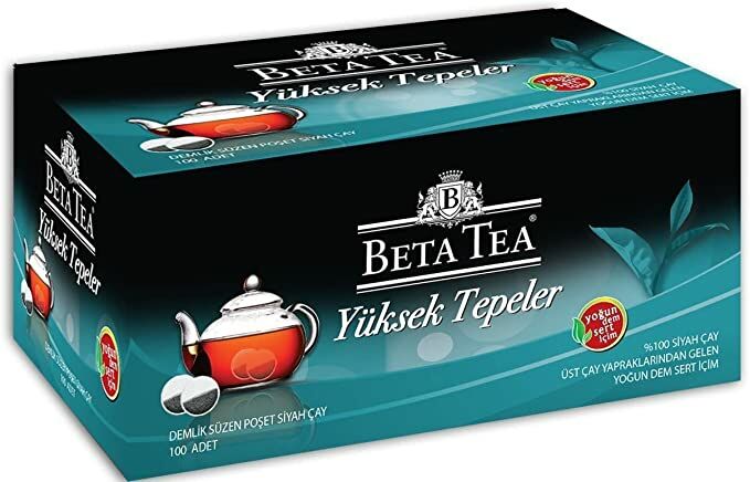 Beta Tea Yüksek Tepeler Demlik Poşet Çay 100x3,2 g