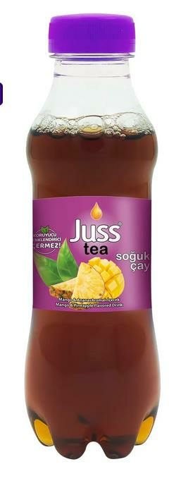 JUSS TEA 250 ml (PET) Mango Ananas Soğuk Çay 24 lü