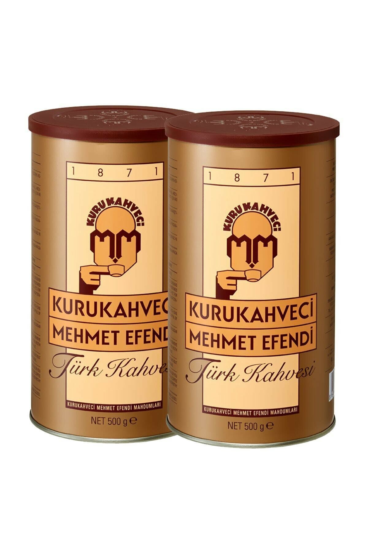 Teneke Kurukahveci Türk Kahvesi 500 gr 2 Adet