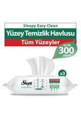 Easy Clean Yüzey Temizlik Havlusu 3x100 (300 Yaprak)