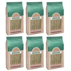 Mehmet Efendi Brazilian Filtre Kahve 250 Gr X 6 Adet