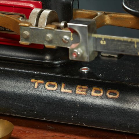 Toledo Scales with Brass Accessories