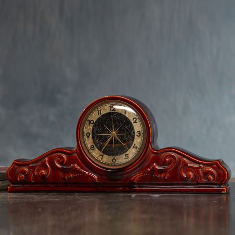 Ceramic Console Clock