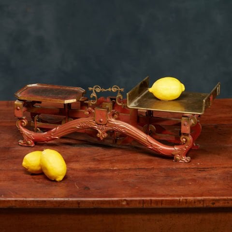 Red Kitchen Scale