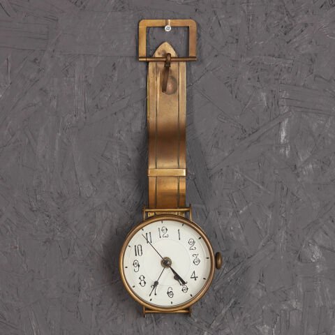 Wristwatch Shaped Wall Clock