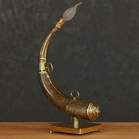 Boynuz Masa Lambası