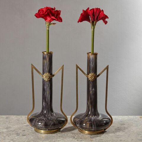 Art Deco Couple Vase