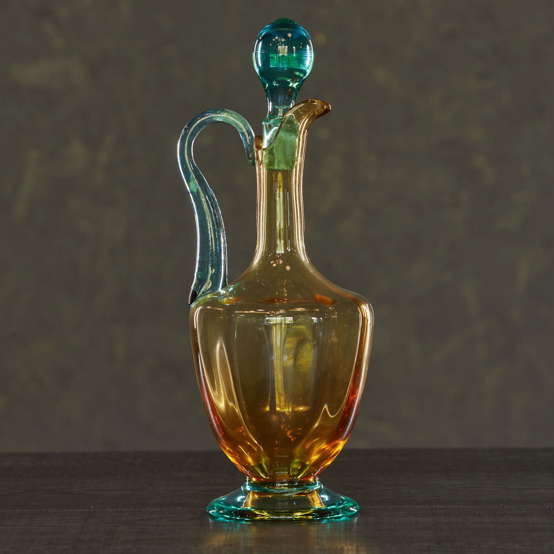 Double Color Glass Jug
