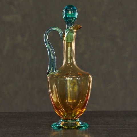 Double Color Glass Jug