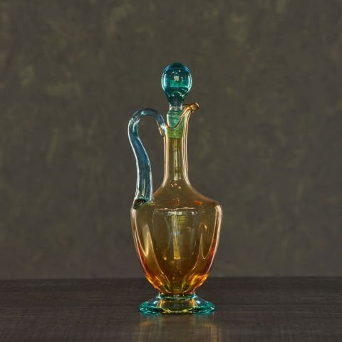 Double Color Glass Jug
