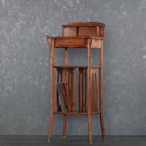 Stone Record Stand