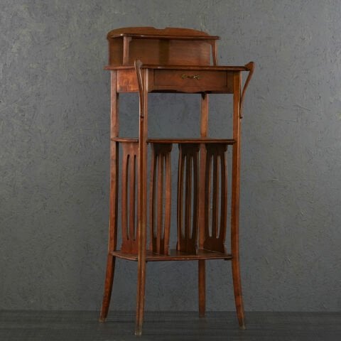 Stone Record Stand