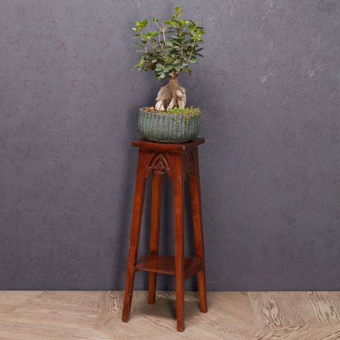 Ahşap Çiçek Sehpası