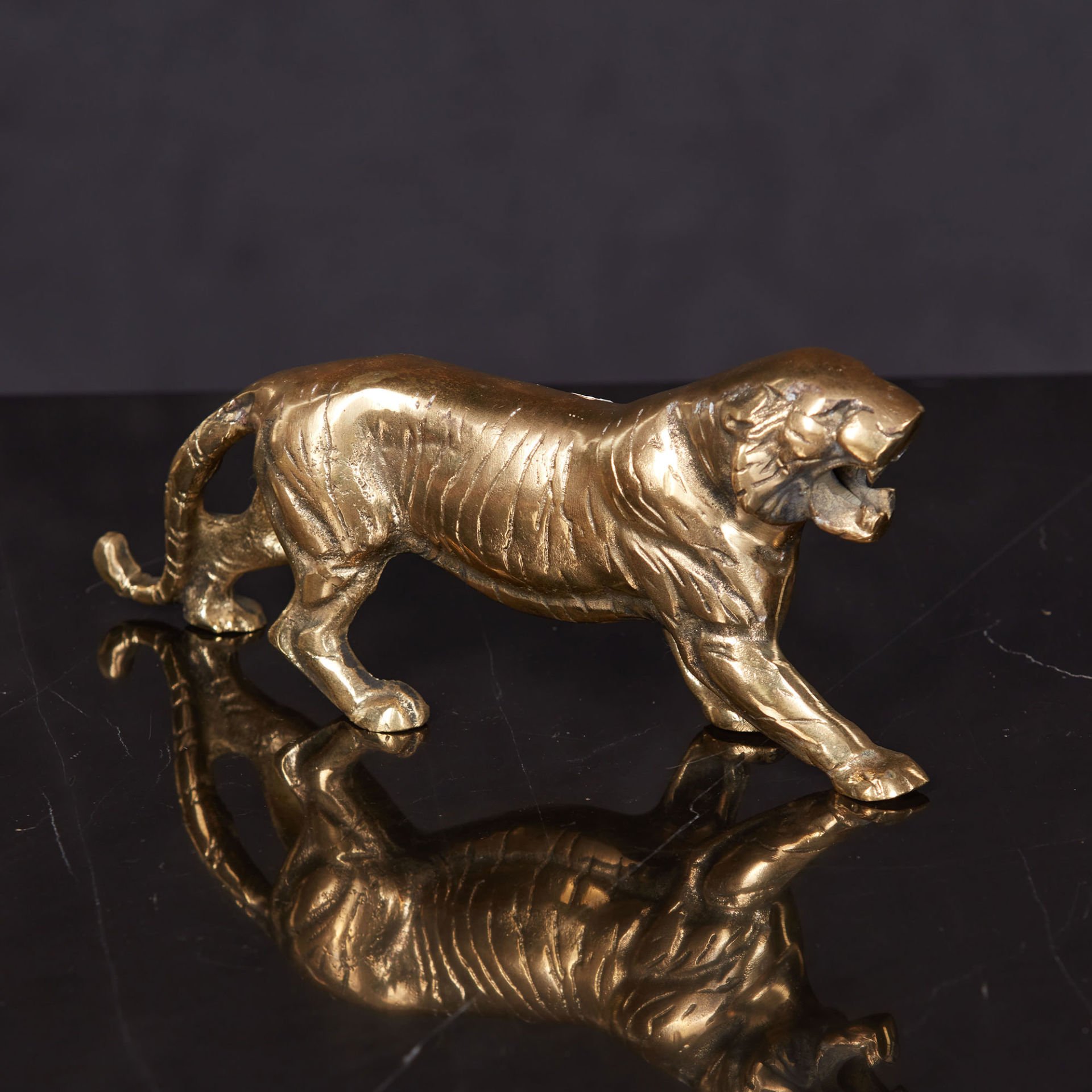Brass Cast Panther