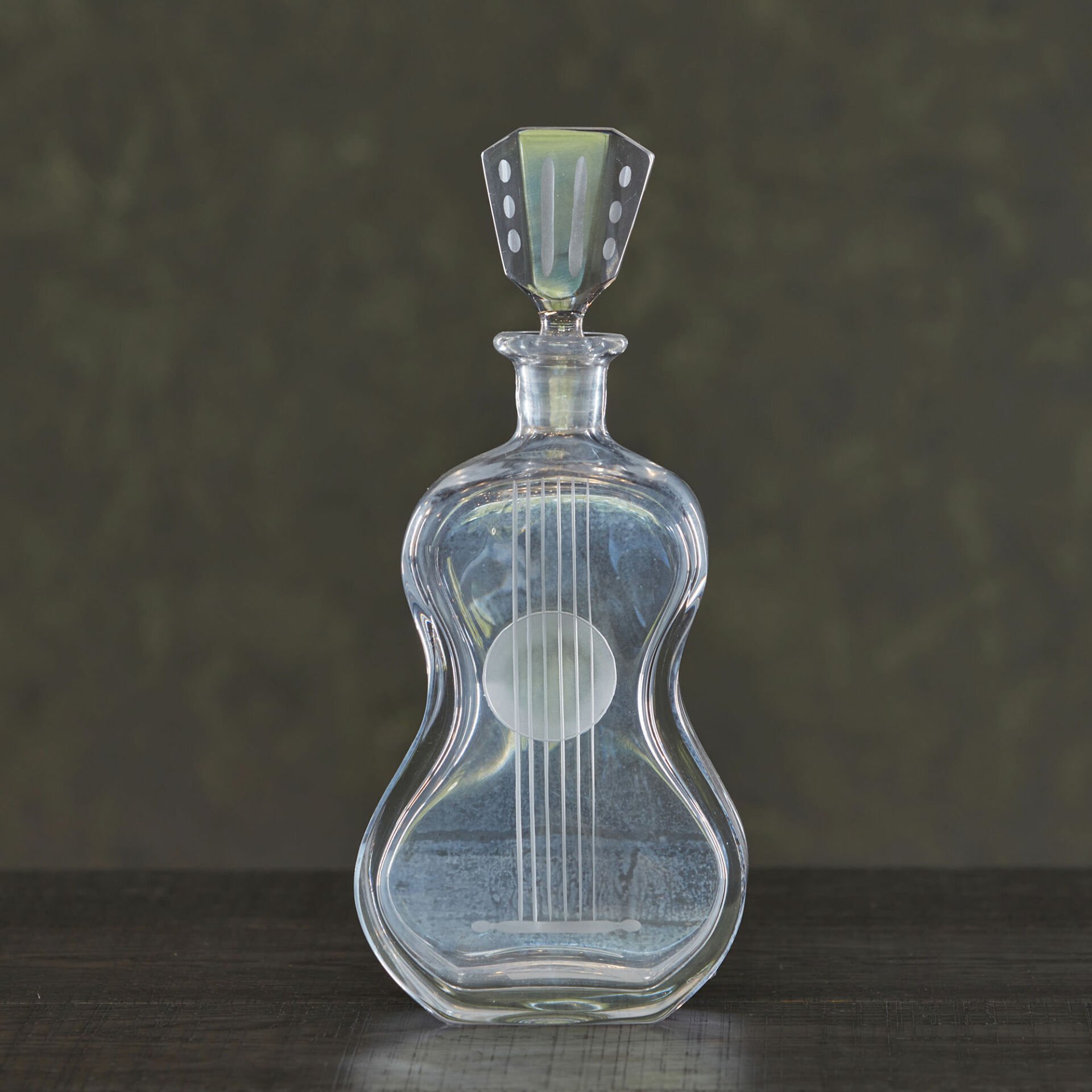 Carafe with Guitar Form