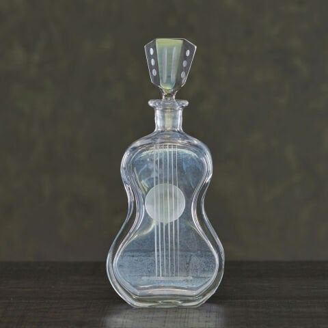 Carafe with Guitar Form