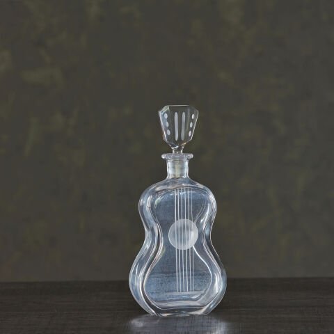 Carafe with Guitar Form