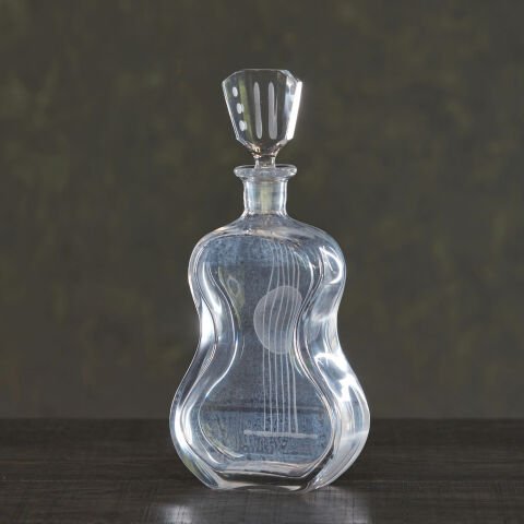 Carafe with Guitar Form