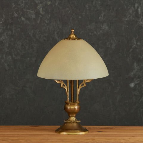 Art Nouveau Stili Masa Aydınlatması