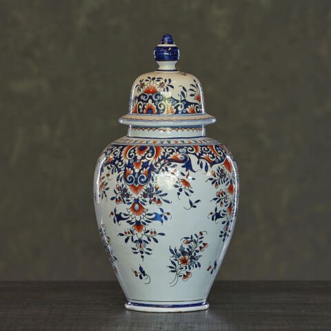 Fait Main Kapaklı Küp