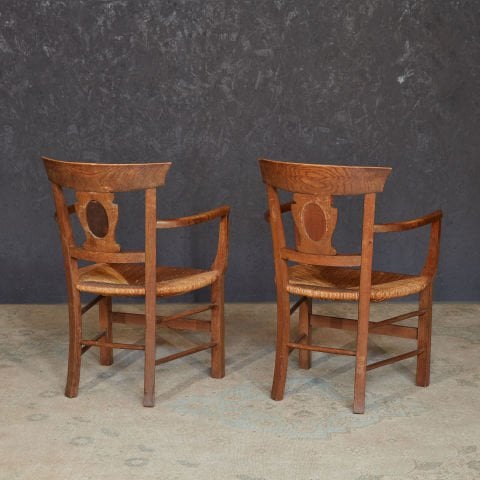 Çift Rustik Sandalye