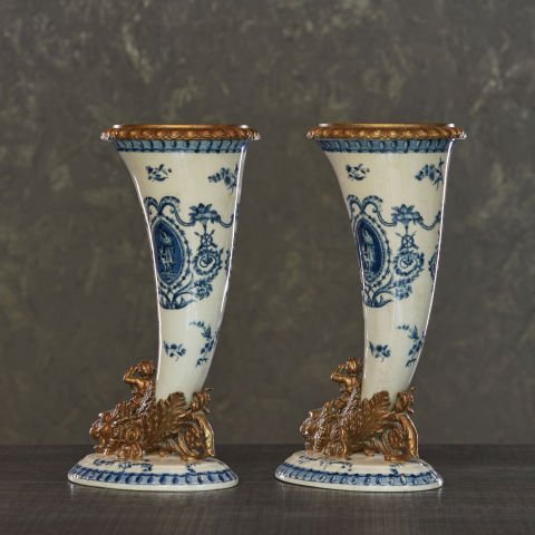 Toussi Court  Çift Vazo