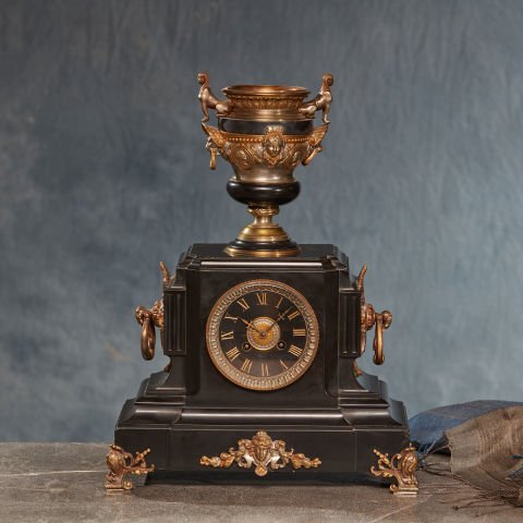 French Fireplace Clock