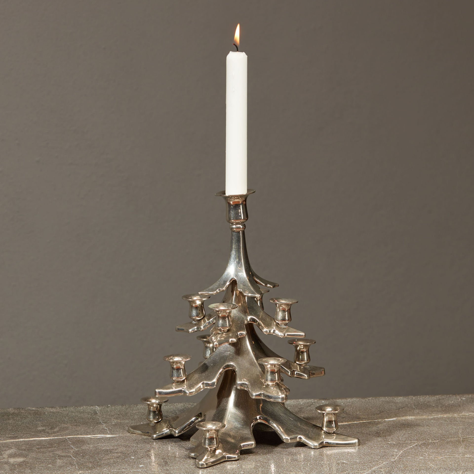 Pine Tree Candle Holder