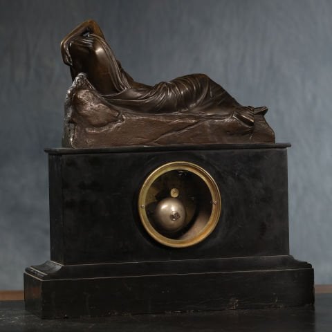 French Fireplace Clock