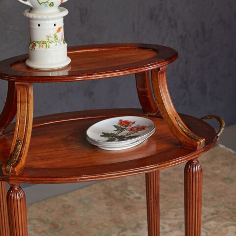 Double Deck Service Table