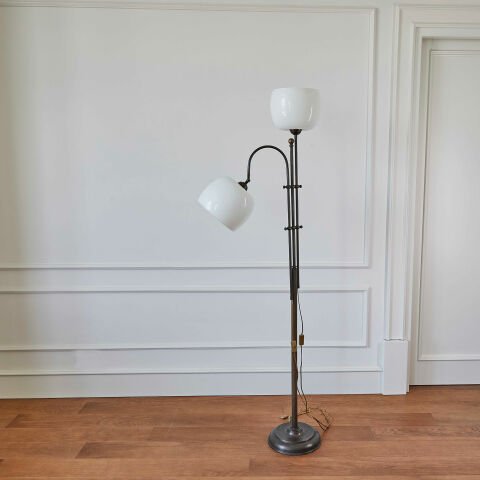 Double Opalin Floor Lighting