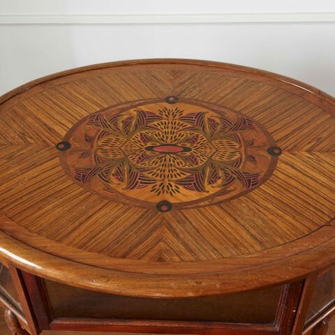 Art Deco Orta Vitrin