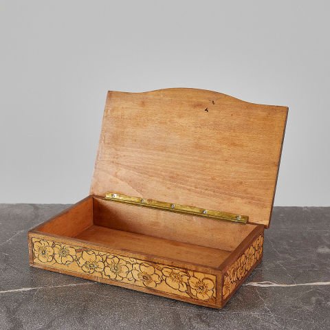 Art Nouveau Wooden Box