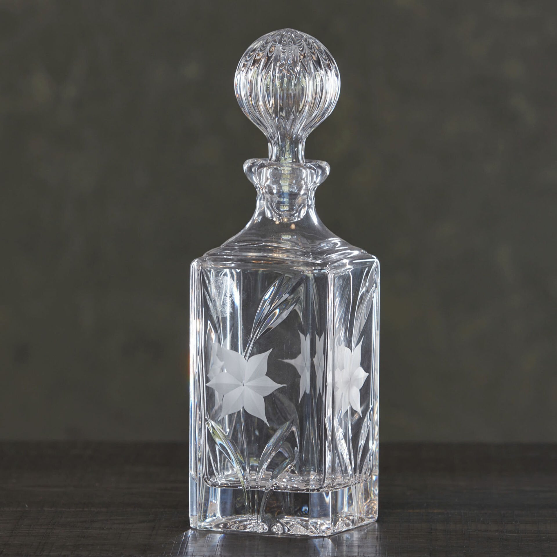 Four Sided Flower Carafe