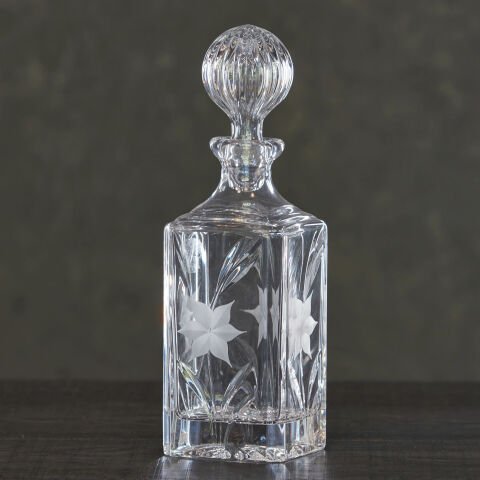 Four Sided Flower Carafe