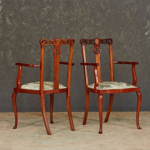 Kolçaklı Çift Sandalye